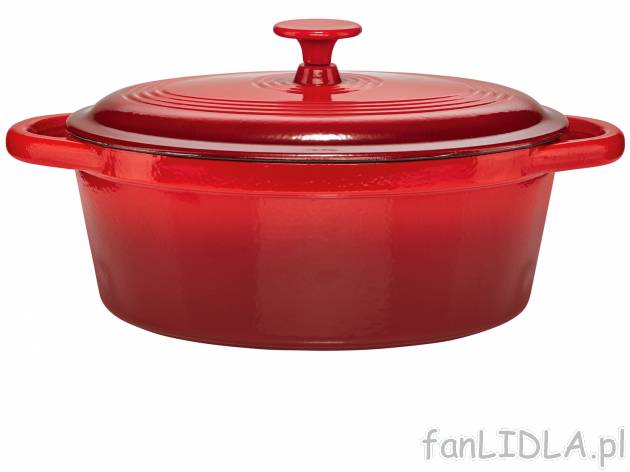 Brytfanna żeliwna 4 l Ernesto, cena 139,00 PLN 
- do pieczenia, duszenia i smażenia ...