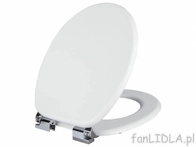 Wolnoopadająca deska sedesowa Miomare, cena 69,90 PLN 
- 37,6 x 5,65 x 46,6 cm ...