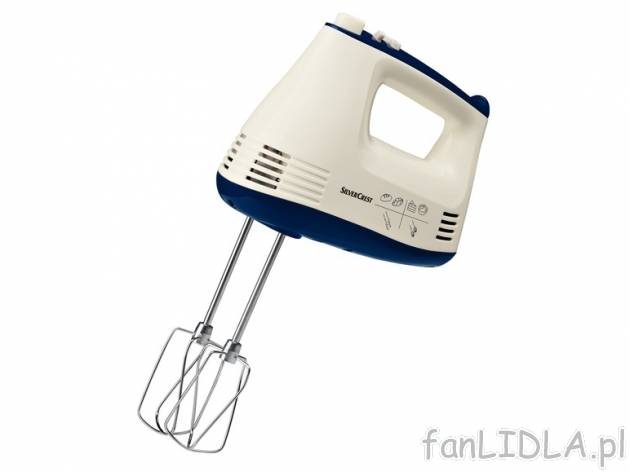 Mikser 300 W Silvercrest Kitchen Tools, cena 49,99 PLN za 1 szt. 
Marka Silver Crest ...