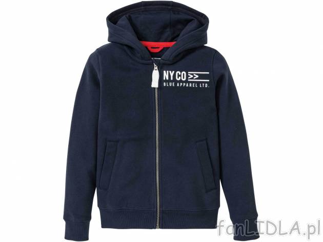 Bluza dresowa chłopięca Pepperts, cena 34,99 PLN 
- rozmiary: 122-164
Dostępne ...