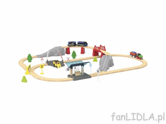 Drewniana kolejka Playtive Junior, cena 39,00 PLN  

Opis

- 3+