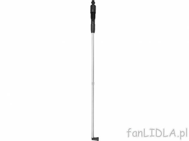 Lanca kątowa do myjki ciśnieniowej Parkside, cena 69,90 PLN 
- dł.: 95 cm
- ciśnienie ...