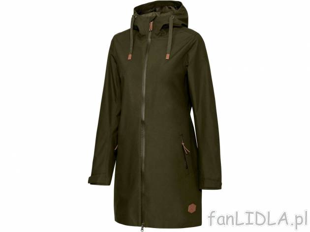 Parka damska z kapturem Crivit, cena 99,00 PLN 
- rozmiary: 38-46
- wiatroszczelny ...