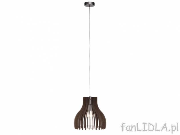 Wisząca lampa LED , cena 89,90 PLN za 1 szt. 
- 3 kolory 
- żarówka w zestawie: ...