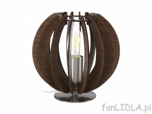 Lampa stołowa LED , cena 49,99 PLN za 1 szt. 
- oszczędność energii do 89 % ...