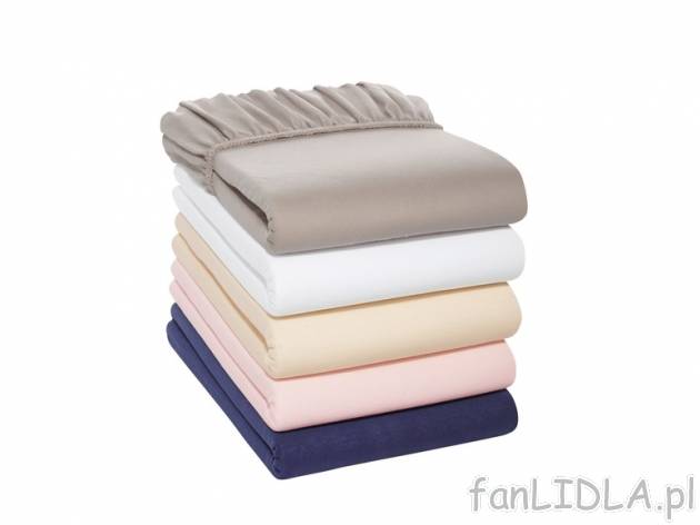 Prześcieradło z gumką 180-200x200x25 cm Meradiso, cena 39,99 PLN za 1 szt. 
- ...
