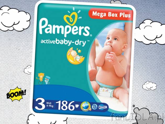 Pampers pieluszki , cena 88,00 PLN za 132/162/186 szt. 
- różne rodzaje
- Junior ...