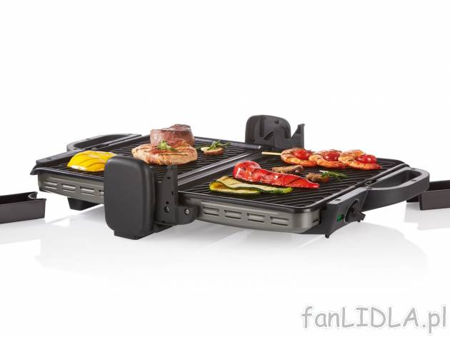 Grill kontaktowy 1700 W , cena 139,00 PLN za 1 szt. 
3 W 1:
- Grill kontaktowy
- ...