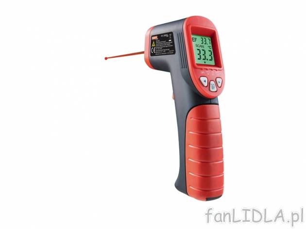 Termometr na podczerwień Powerfix, cena 99,00 PLN za 1 szt. 
- łatwy i szybki ...