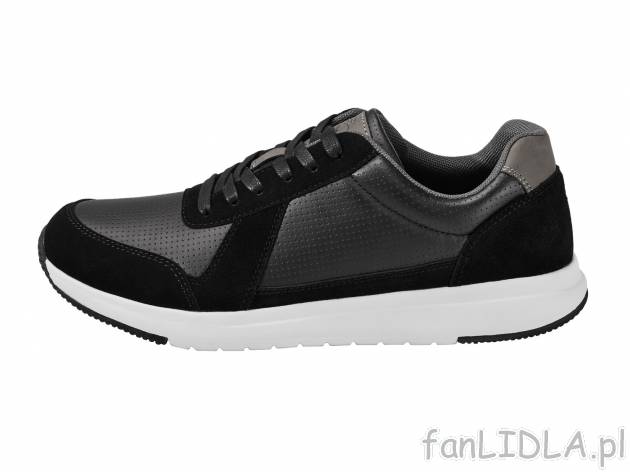 Buty męskie Livergy, cena 69,90 PLN 
- rozmiary: 41-46
- nowoczesna formuła otworu ...
