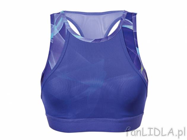 Top sportowy , cena 24,99 PLN za 1 szt. 
- rozmiary: S-L3 WZORY MEDIUM SUPPORT
- ...