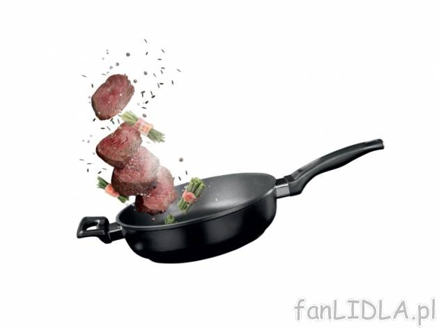 Patelnia z odlewu aluminiowego 28 cm Ernesto, cena 89,90 PLN za 1 szt. 
- &Oslash; ...