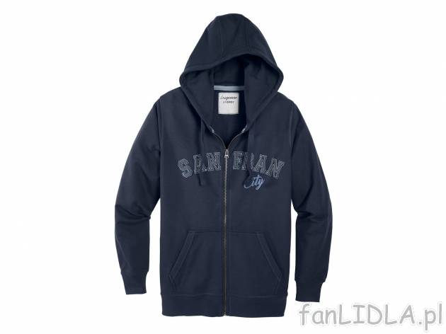 Męska bluza dresowa , cena 44,99 PLN za 1 szt. 
- rozmiary: S-XL (nie wszystkie ...