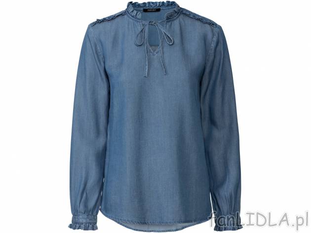 Bluzka damska z lyocellu Esmara, cena 34,99 PLN 
- 100% lyocellu (TENCEL&trade;)
- ...