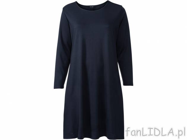 Sukienka damska z wiskozą XXL Esmara, cena 49,99 PLN 
- rozmiary: XL-3XL
- wysokiej ...