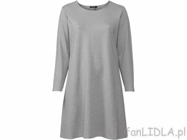 Sukienka damska z wiskozą XXL Esmara, cena 49,99 PLN 
- rozmiary: XL-3XL
- wysokiej ...