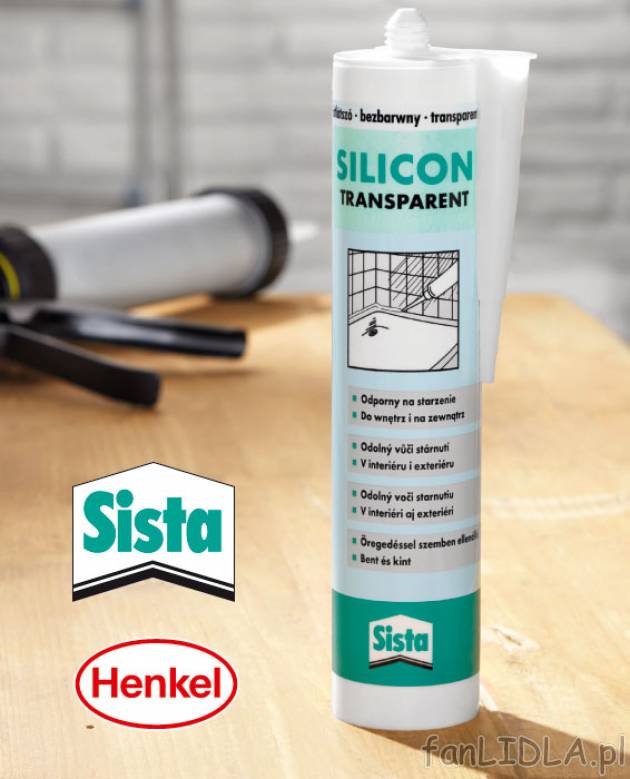 Silikon transparentny cena 8,9PLN
- do uszczelniania fug i szczelin w aluminium, ...