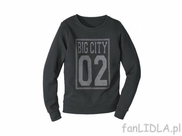 Bluza chłopięca Pepperts, cena 29,99 PLN za 1 szt. 
- 3 wzory 
- rozmiary: 122-176 ...