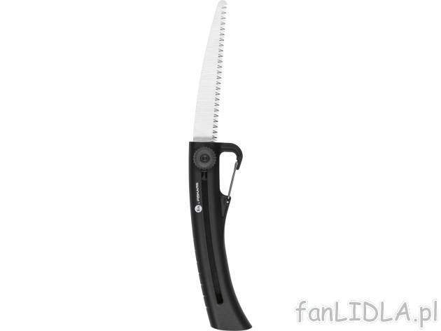 Piła ręczna do gałęzi , cena 59,90 PLN 
- dł. ostrza: 16 cm
- do cięcia ...