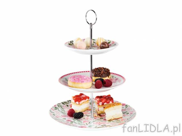 Piętrowa patera porcelanowa Ernesto, cena 39,99 PLN 
- wysokość ok. 35 cm
- ...