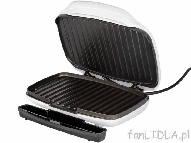 Grill kontaktowy 1000 W Silverscrest Kitchen Tools, cena 69,90 PLN 
2 kolory 
- ...
