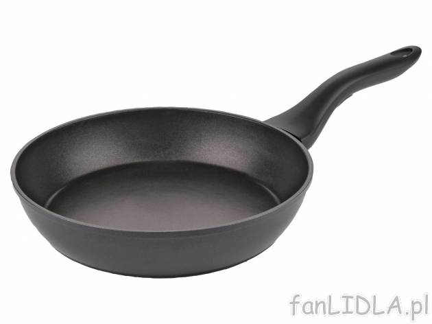 Patelnia aluminiowa ø 24 cm Ernesto, cena 44,99 PLN 
- odporna na uszkodzenia ...