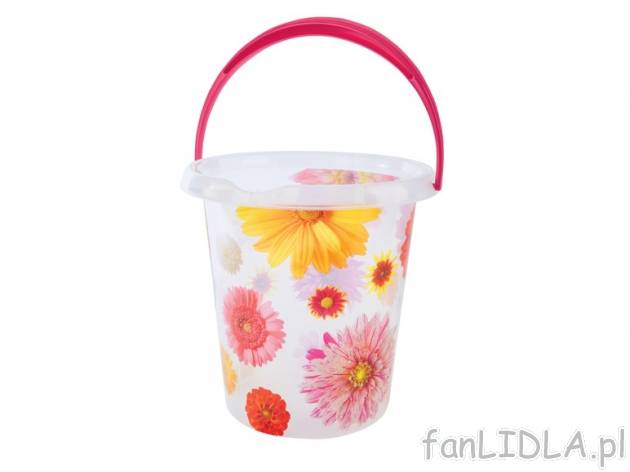Wiadro 12 l AquaPur, cena 9,99 PLN za 1 szt. 
-      3 wzory