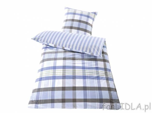 Pościel dwustronna z perkalu 140 x 200 cm Meradiso, cena 69,90 PLN za 1 opak. 
- ...