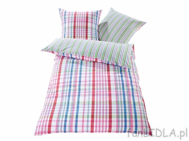Pościel dwustronna z perkalu 220 x 200 cm Meradiso, cena 119,00 PLN za 1 opak. ...