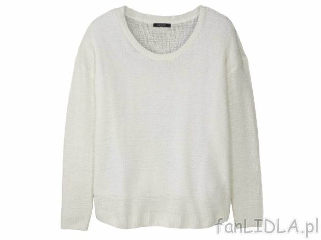 Sweter damski Esmara, cena 29,99 PLN 
- rozmiary: XS-L
Dostępne rozmiary

Opis

- ...