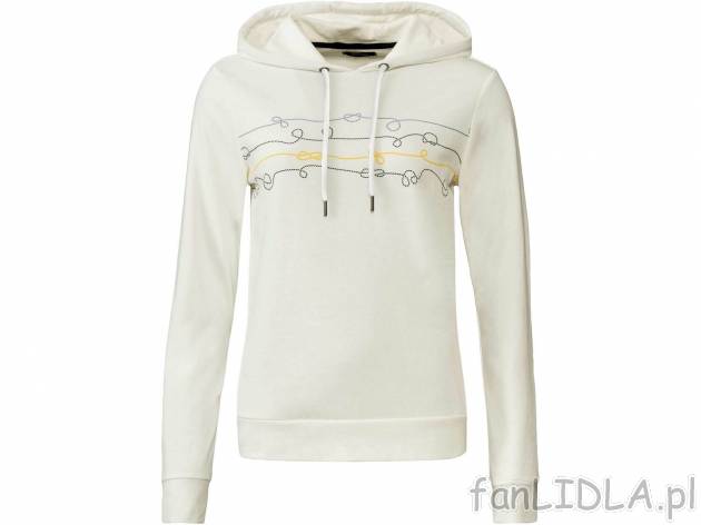 Bluza damska z bawełną Esmara, cena 39,99 PLN 
- rozmiary: XS-L
- wysoka zawartość ...