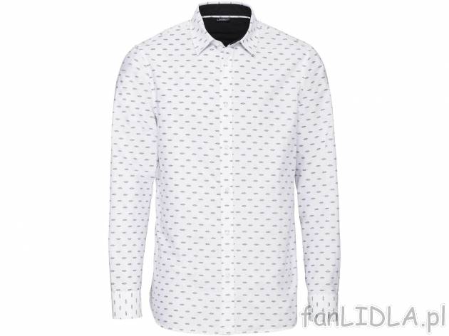 Koszula męska z bawełny Livergy, cena 34,99 PLN 
- rozmiary: M-XL
- 100% bawełny
- ...