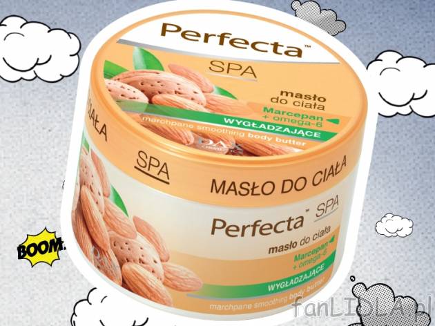Perfecta Masło do ciała , cena 8,99 PLN za 225 ml, 100ml=4,00 PLN.