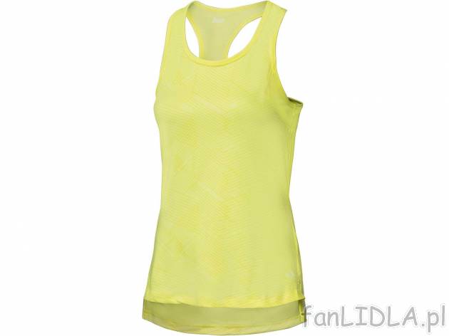 Top funkcyjny damski Crivit, cena 17,99 PLN 
- rozmiary: S-L
- elementy odblaskowe
- ...
