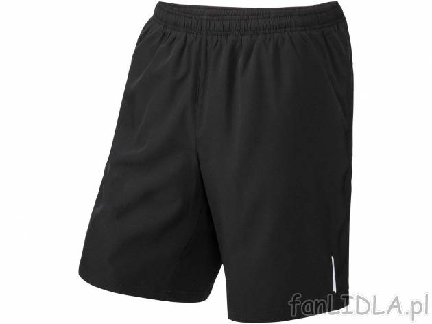 Szorty funkcyjne męskie Crivit, cena 25,99 PLN 
- rozmiary: S-XL
- elementy odblaskowe
- ...