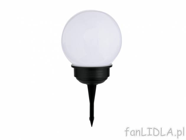 Lampa solarna , cena 39,99 PLN za 1 szt. 
- w zestawie 2 akumulatorki Ni-MH 
- ...