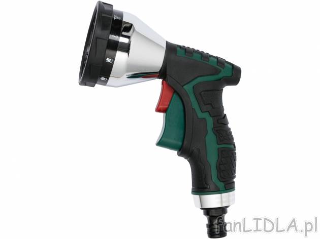 Pistolet zraszający lub końcówka do regulacji strumienia wody Parkside, cena ...