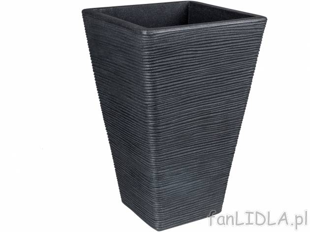 Donica kwadratowa Parkside, cena 59,90 PLN 
2 wzory 
- 35 x 55 x 35 cm (szer. x ...