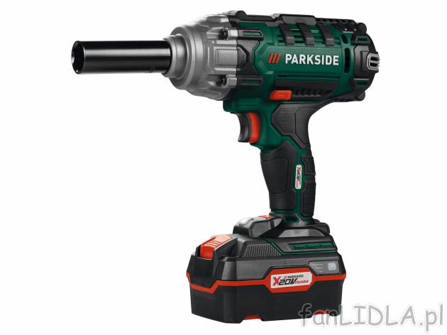 Akumulatorowy wkrętak udarowy 20 V Parkside, X20VTeam, cena 299,00 PLN 
- płynna ...
