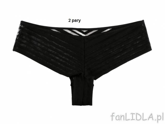 Majtki typu hipster, 2 pary Esmara, cena 19,99 PLN za 1 opak. 
- rozmiary: S-L 
- ...