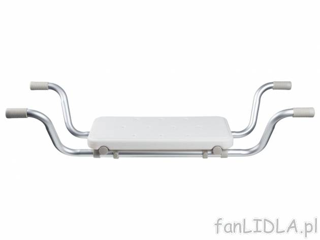 Siedzisko do wanny , cena 79,90 PLN 
- rama z anodowanego aluminium
- siedzisko ...