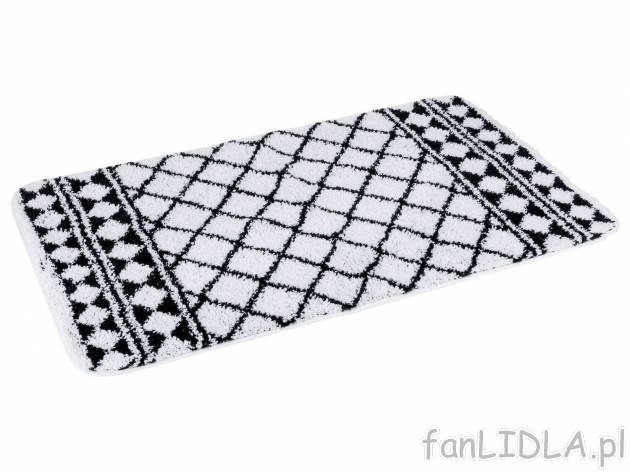 Dywanik łazienkowy z mikrowłókna 60 x 100 cm Miomare, cena 34,99 PLN 
- przystosowany ...