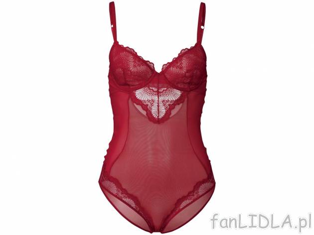 Body koronkowe Esmara Lingerie, cena 29,99 PLN 
- rozmiary: 75B, 80B, 80C, 85B
Dostępne ...