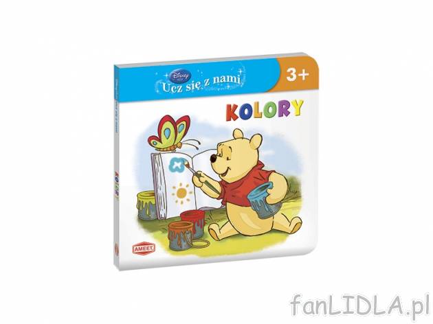 Książka twardostronicowa: DISNEY UCZY. KUBUŚ. KOLORY , cena 4,99 PLN za 1 szt. ...