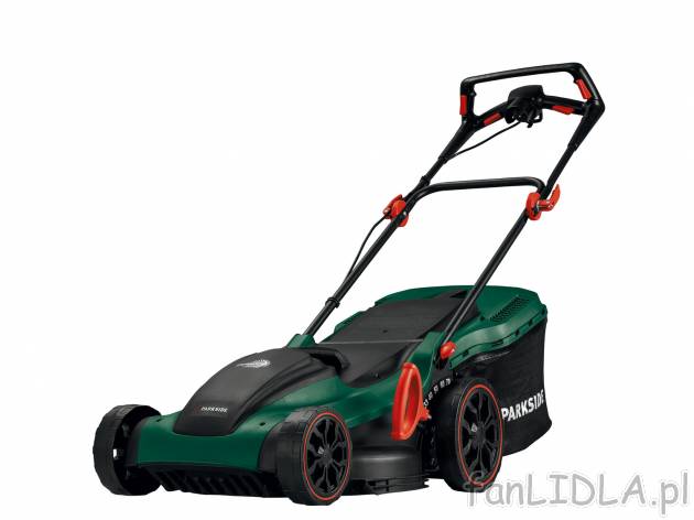 Elektryczna kosiarka do trawy 1800 W Parkside, cena 399,00 PLN 
- w zestawie 10 ...
