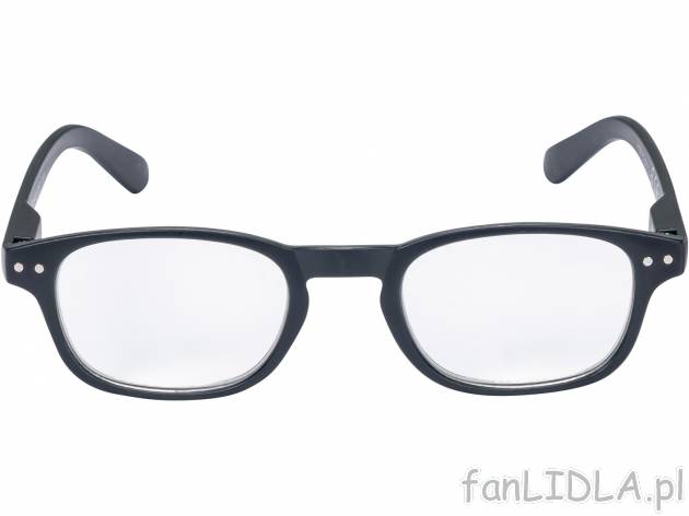 Okulary do czytania w etui Auriol, cena 9,99 PLN 
- moc szkieł: +1,00; +1,50; ...