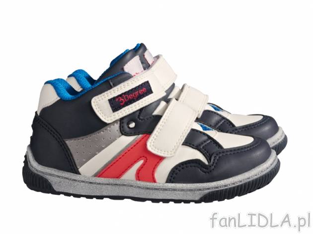 Buty dziecięce Lupilu, cena 37,99 PLN za 1 para 
- wnętrze buta z tkaniny
- zapięcia ...