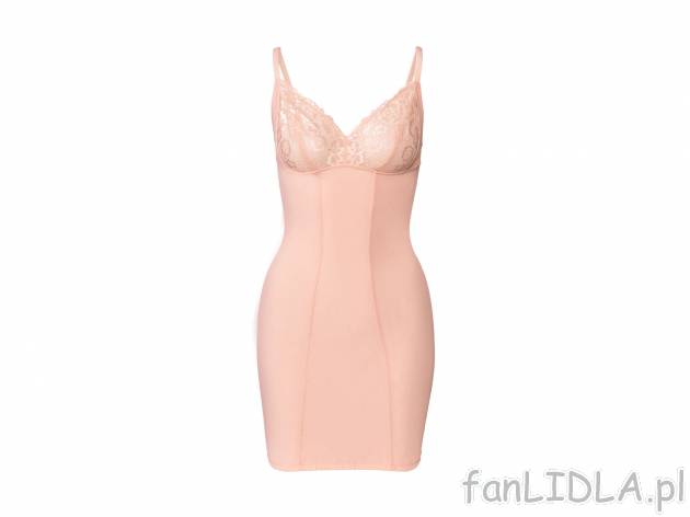 Halka modelująca z koronką Esmara Lingerie, cena 39,99 PLN 
- modeluje brzuch ...