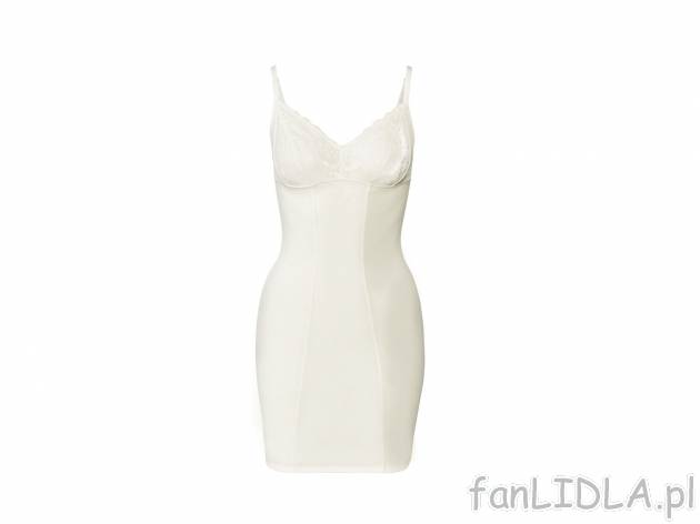 Halka modelująca z koronką Esmara Lingerie, cena 39,99 PLN 
- modeluje brzuch ...
