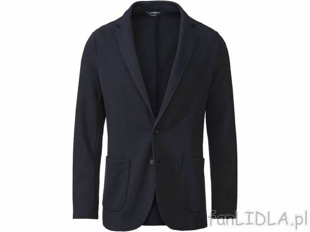 Marynarka męska Livergy, cena 79,90 PLN 
- rozmiary: M-XL
- wysoka zawartość ...